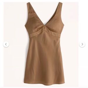 NWT Size Small Abercrombie and Fitch Satin Mini Dress